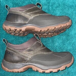 L.L. Bean Storm Chaser leather slip-ons